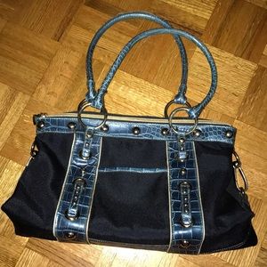 Dark Blue Kathy Van Zeeland Purse